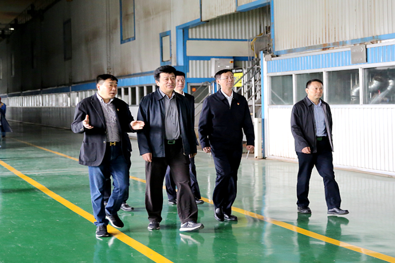 2019年5月8日，时任国家水利部原总工程师、水利部参咨委副主任委员汪洪莅临世俱杯app官方入口纸业调研节水工作