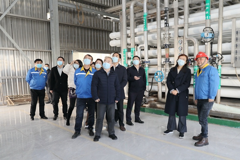 2022年12月15日，时任浙江省发展改革委党组成员、副主任吴红梅莅临世俱杯app官方入口纸业调研企业用能、节能工作