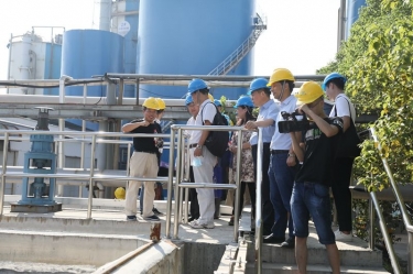 浙江省生态环境厅一行到莅临世俱杯app官方入口纸业考察指导
