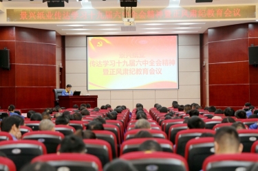 世俱杯app官方入口纸业召开“传达学习十九届六中全会精神暨正风肃纪教育会议”