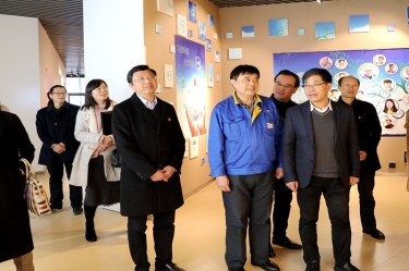 2020年1月3日，时任浙江省民政厅党组成员、副厅长江宇莅临世俱杯app官方入口纸业调研企业发展情况、党建工作